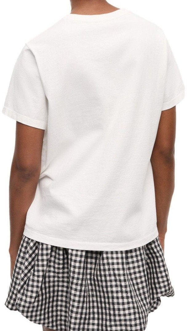 Ganni GANNI ANIMALS T-SHIRT Wit