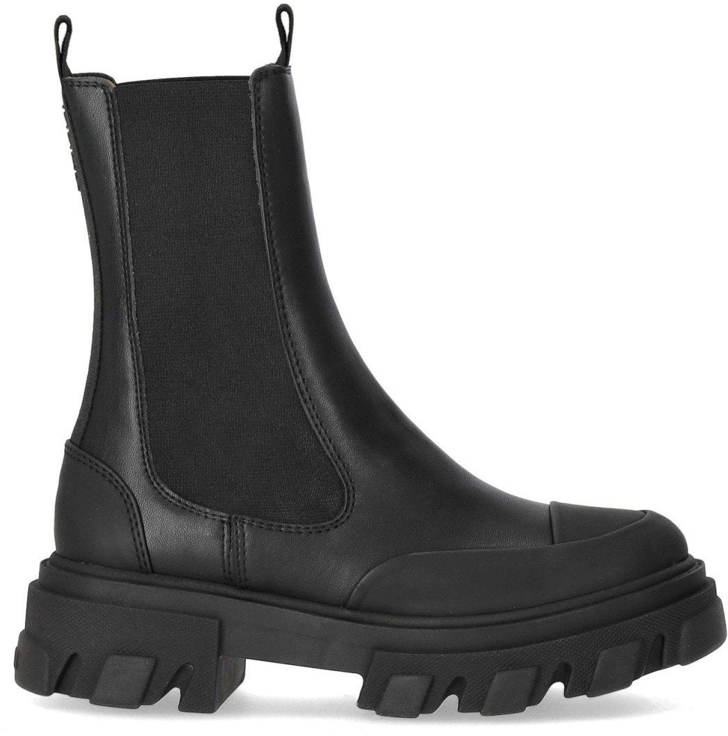 Ganni GANNI MID CHELSEA BOOT Zwart