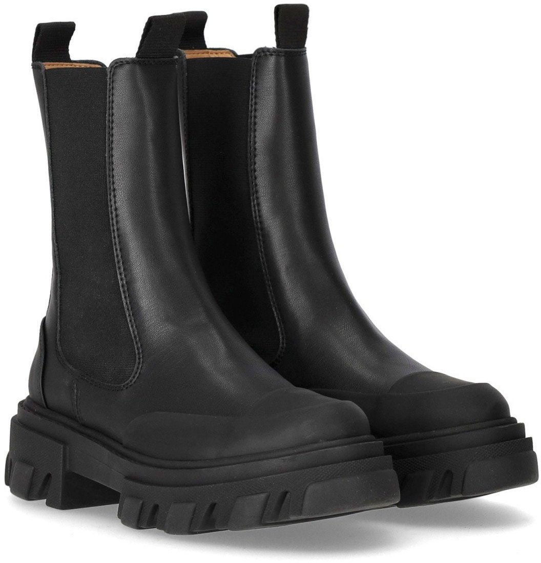 Ganni GANNI MID CHELSEA BOOT Zwart