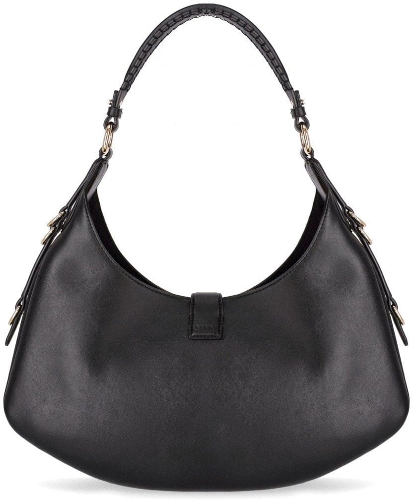 Ganni GANNI KAT SMALL SHOULDER BAG Zwart