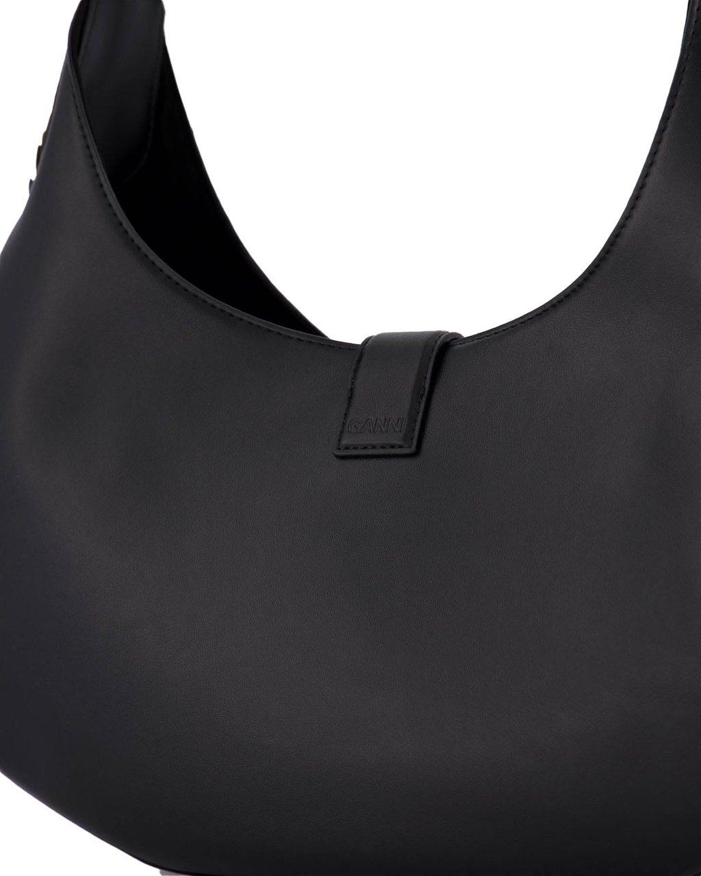 Ganni Dames Kat Bag Small Zwart Zwart