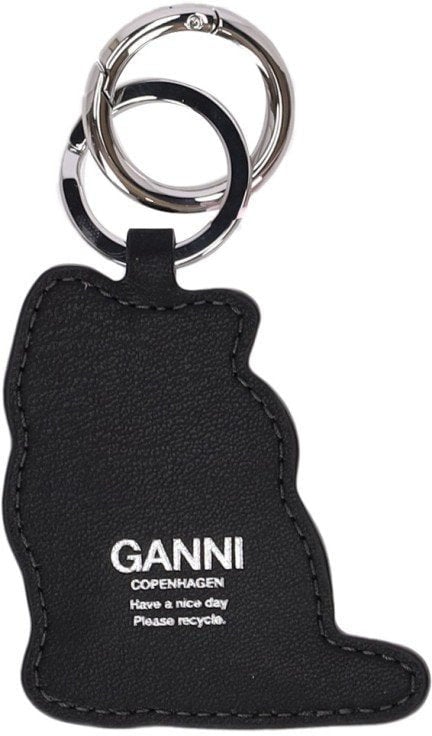Ganni GANNI PUPPY KEYCHAIN Blauw