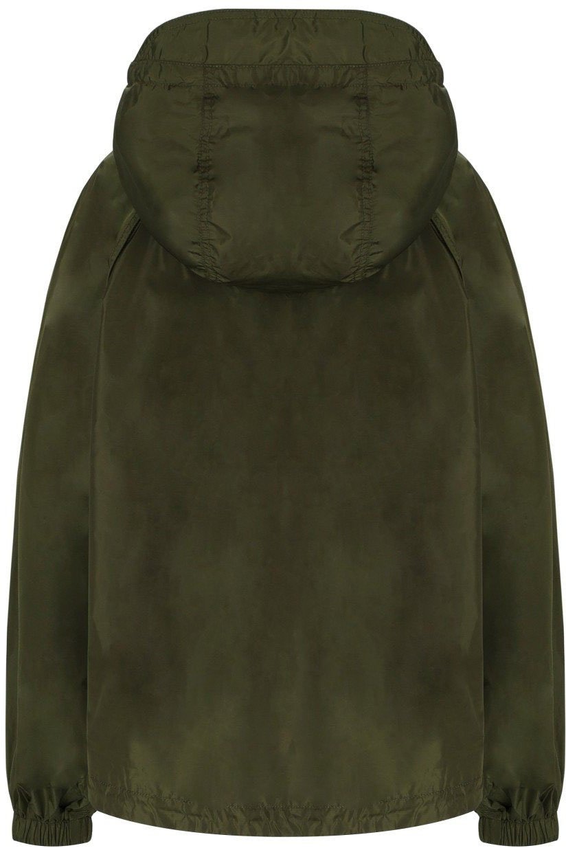 Ganni GANNI HOODED JACKET Groen