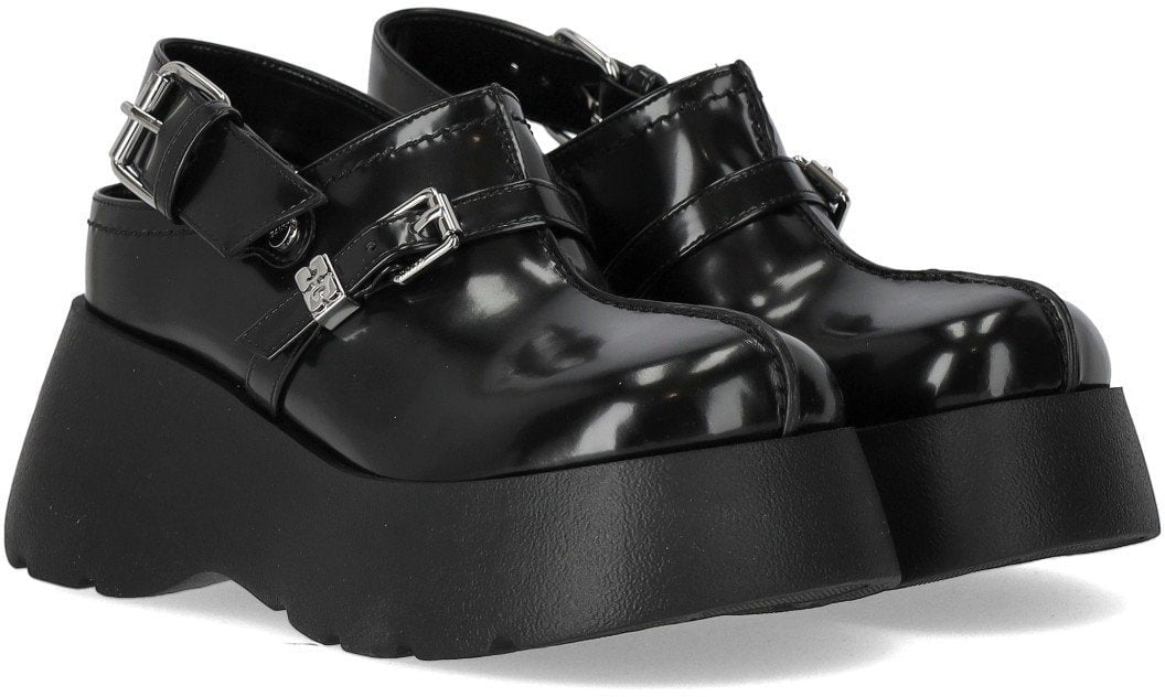 Ganni GANNI PLATFORM CLOG Zwart