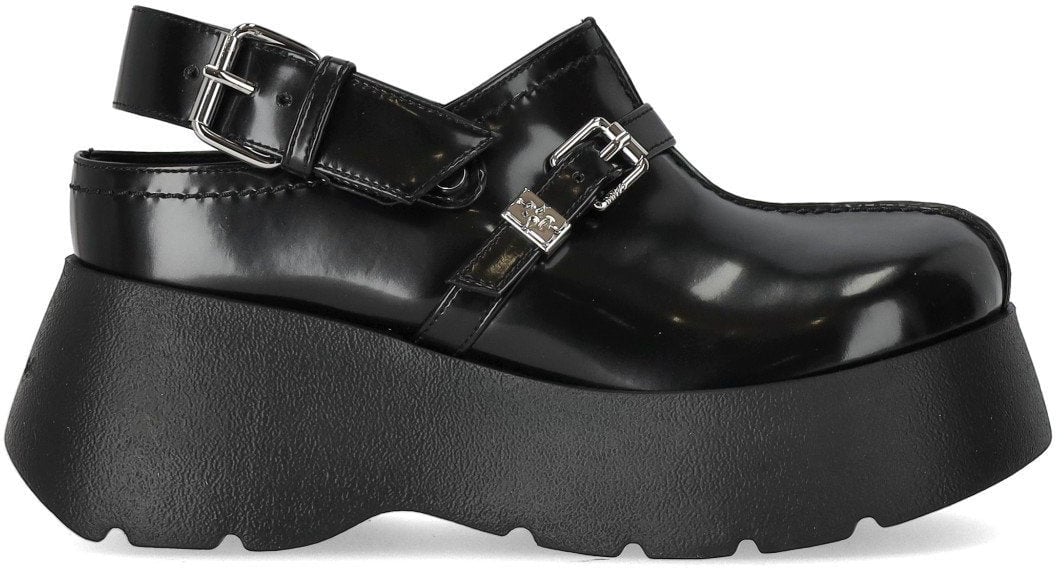 Ganni GANNI PLATFORM CLOG Zwart
