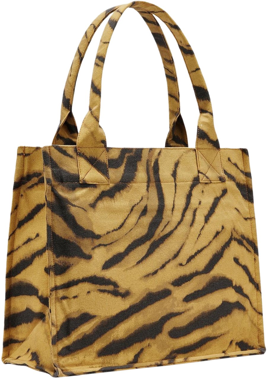 Ganni Dames Large Easy Shopper Neutraal