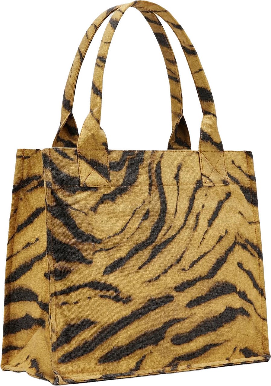 Ganni Dames Large Easy Shopper Neutraal