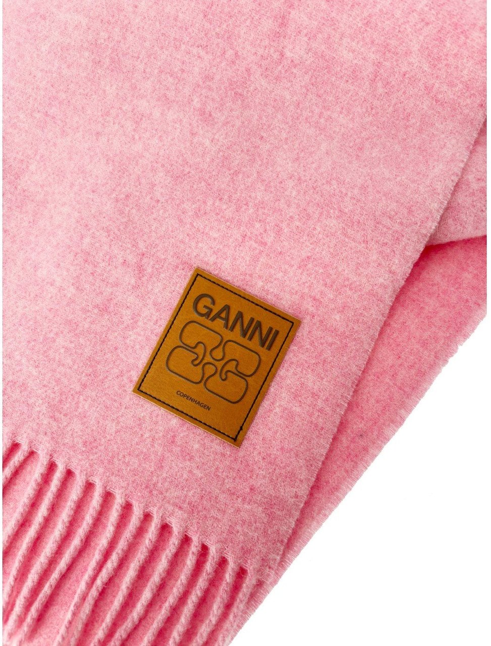 Ganni GANNI SCARF Roze