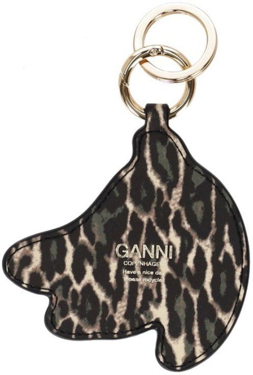 Ganni GANNI BANANA GOLD KEYCHAIN Geel