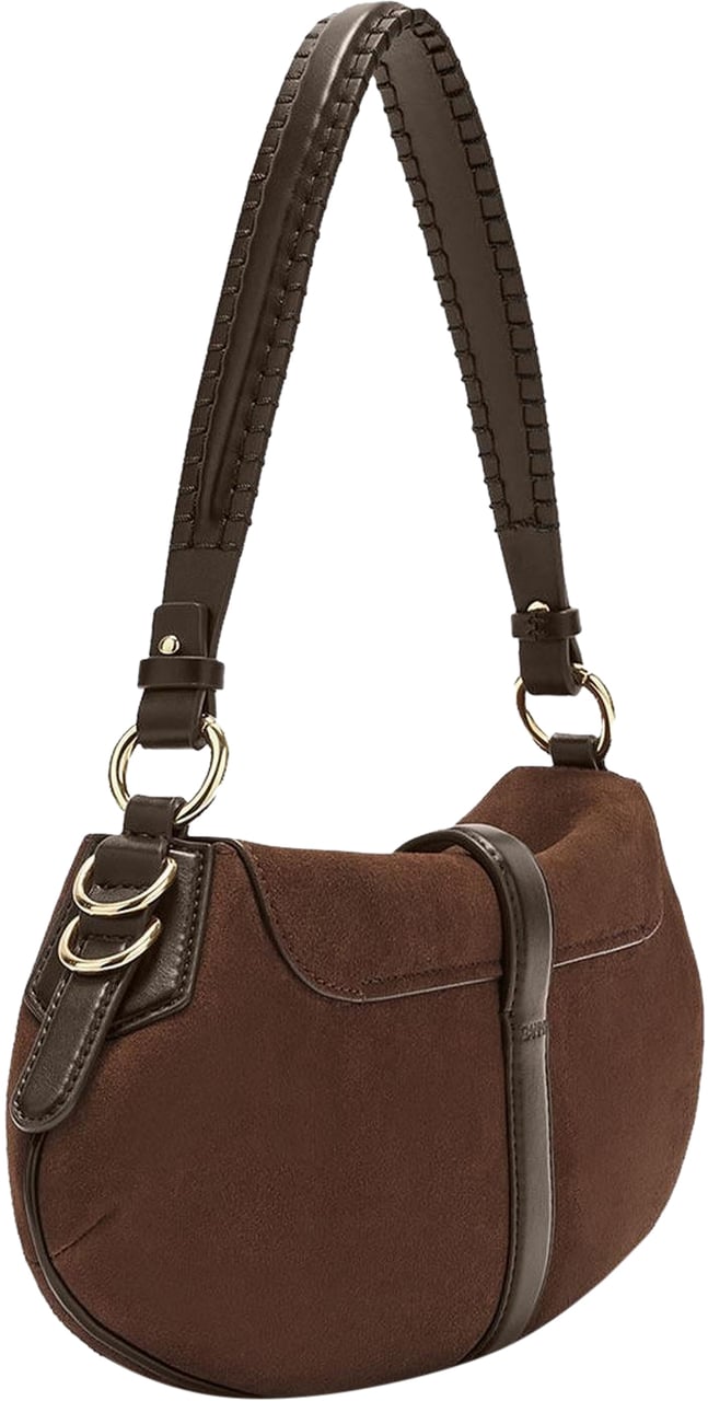 Ganni Dames B-Kat Bag Bruin