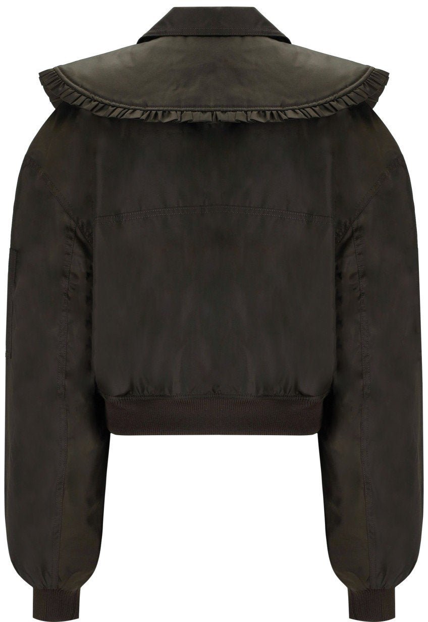 Ganni GANNI BOMBER JACKET Bruin