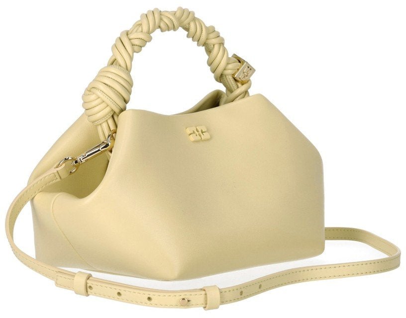 Ganni GANNI BOU SMALL HANDBAG Geel