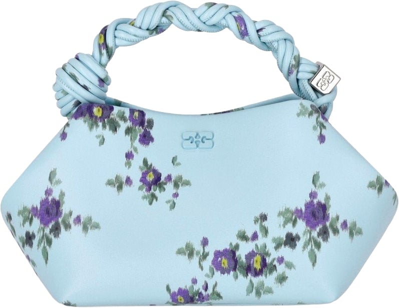 GANNI BOU SKY BLUE SMALL HANDBAG Lichtblauw