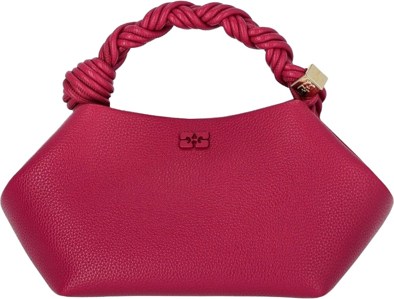 GANNI BOU SMALL MAGENTA HANDBAG Roze