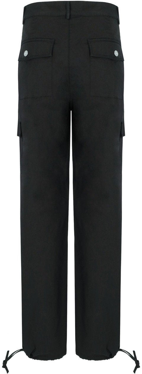 GANNI CARGO PANTS Zwart
