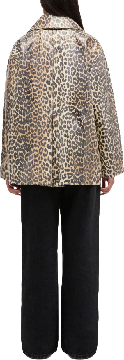 Ganni Jackets Brown Bruin