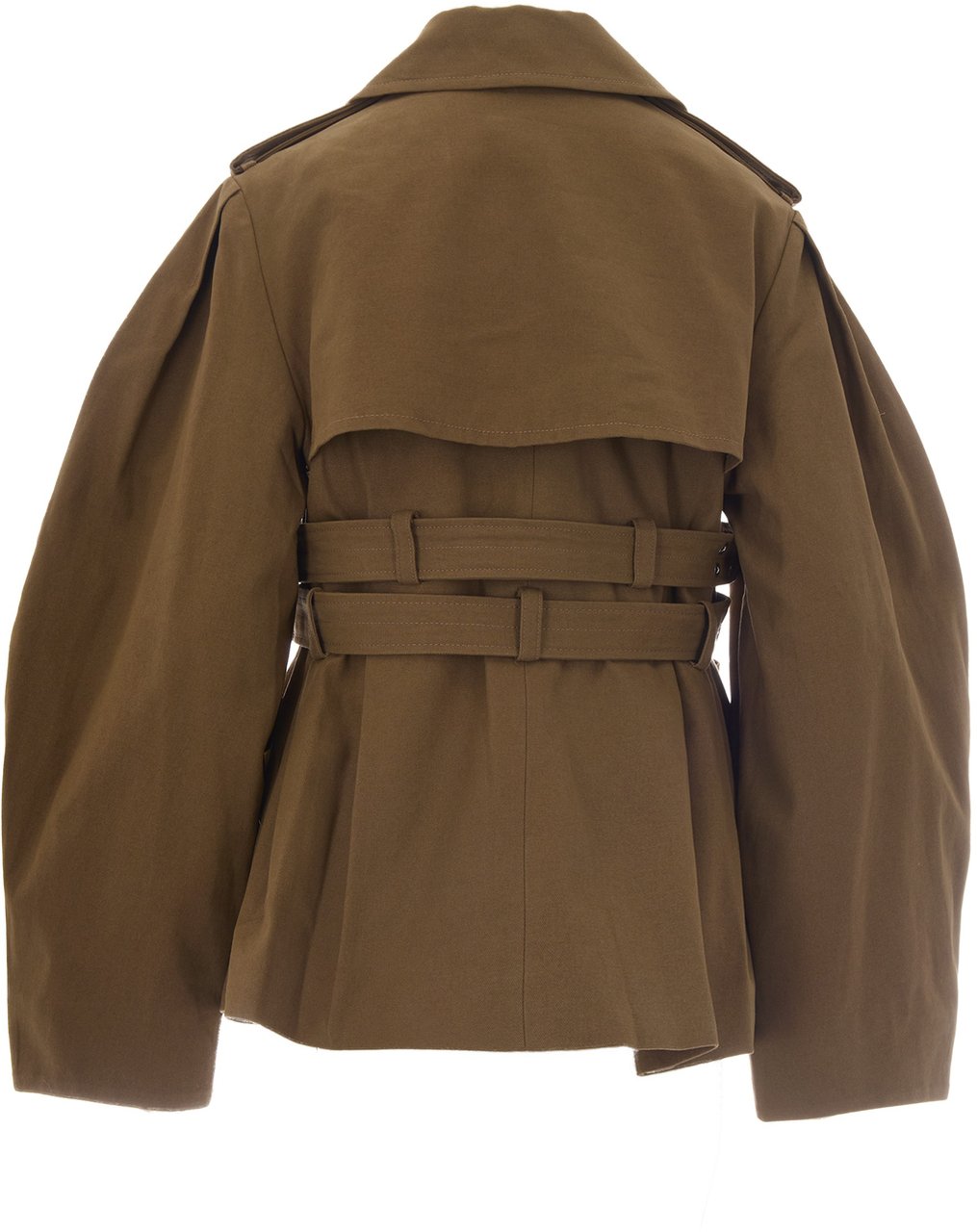 Ganni Coats Ermine Bruin