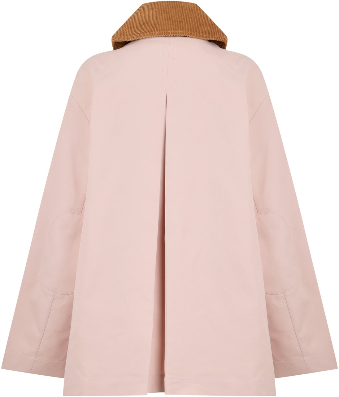 Ganni Jacket with contrast collar Roze
