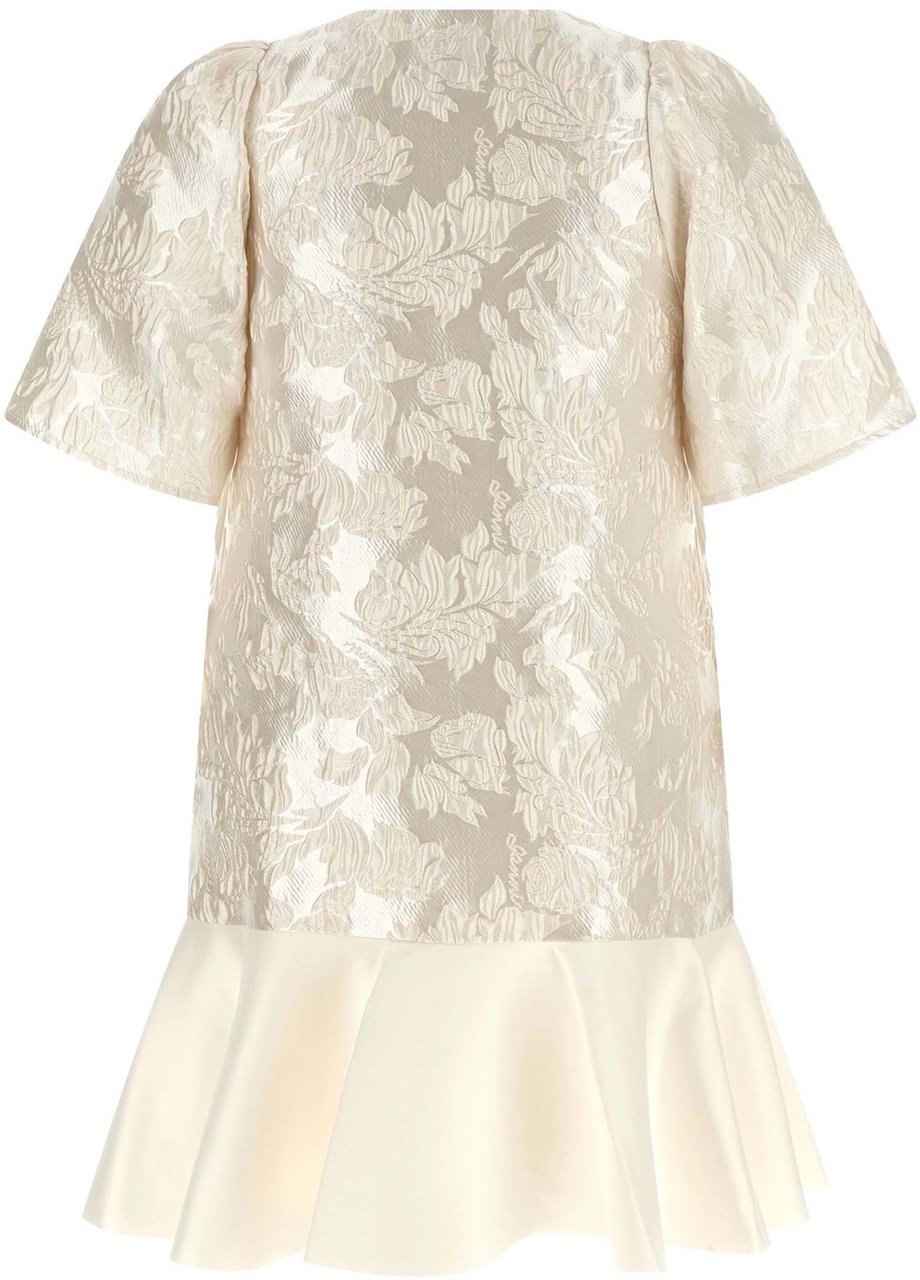 Ganni Dresses Egret Wit