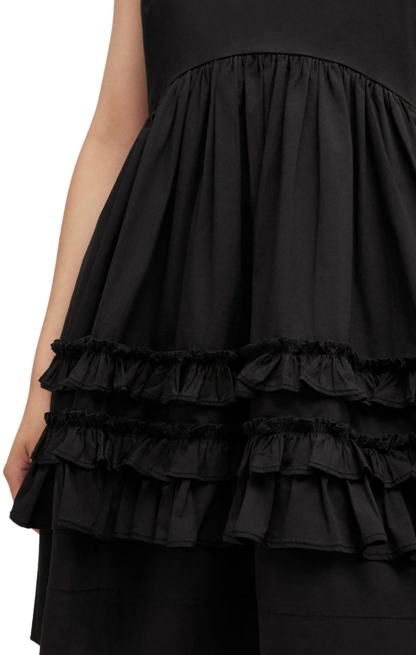 Ganni Dresses Black Zwart