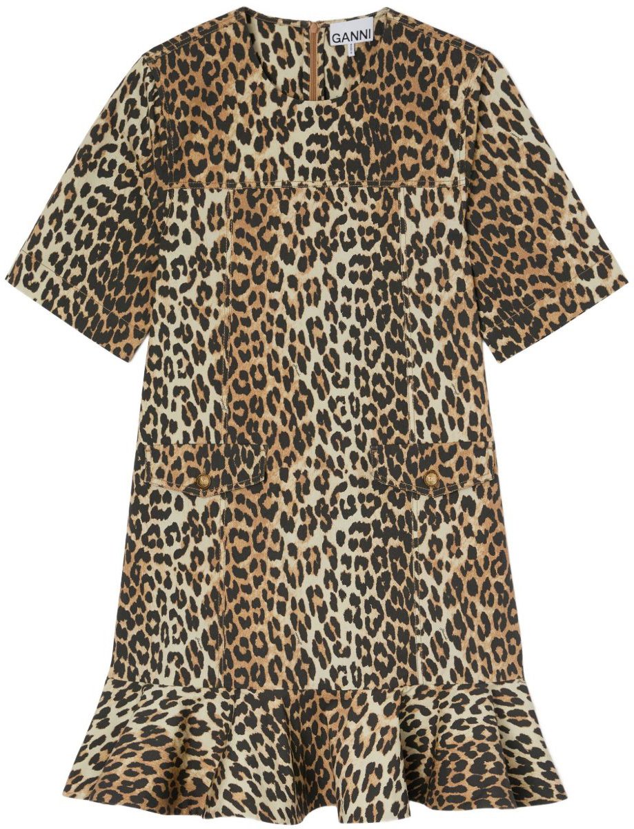 Ganni Dresses Brown Bruin