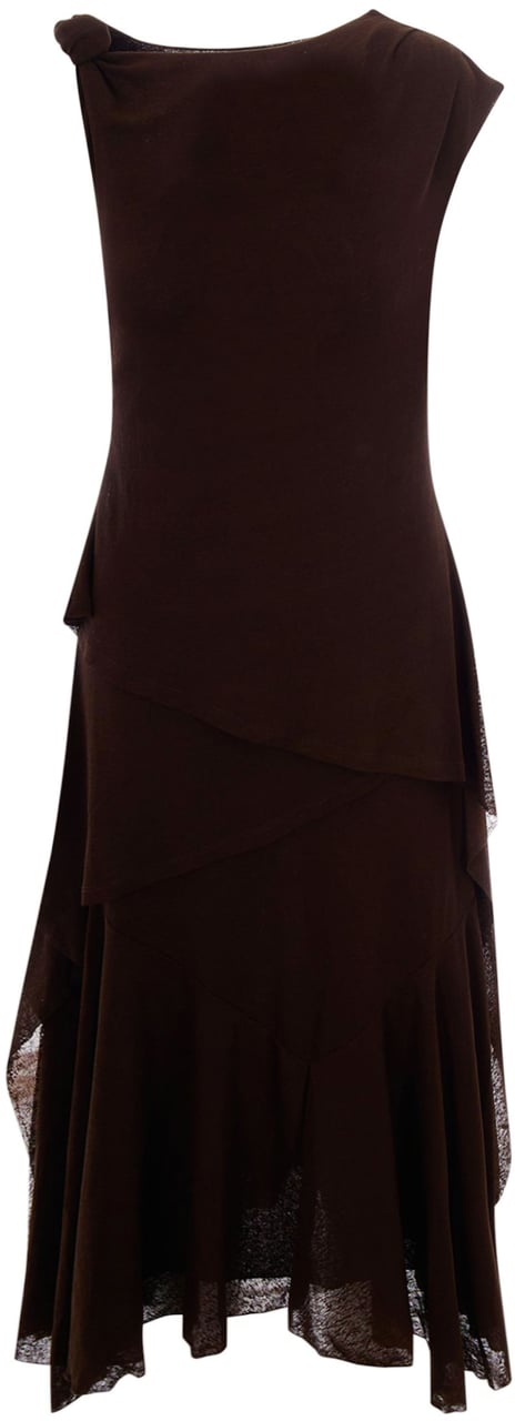 Ganni Dresses Demitasse Bruin