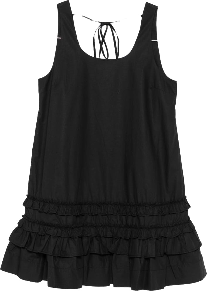 Ganni Dresses Black Zwart