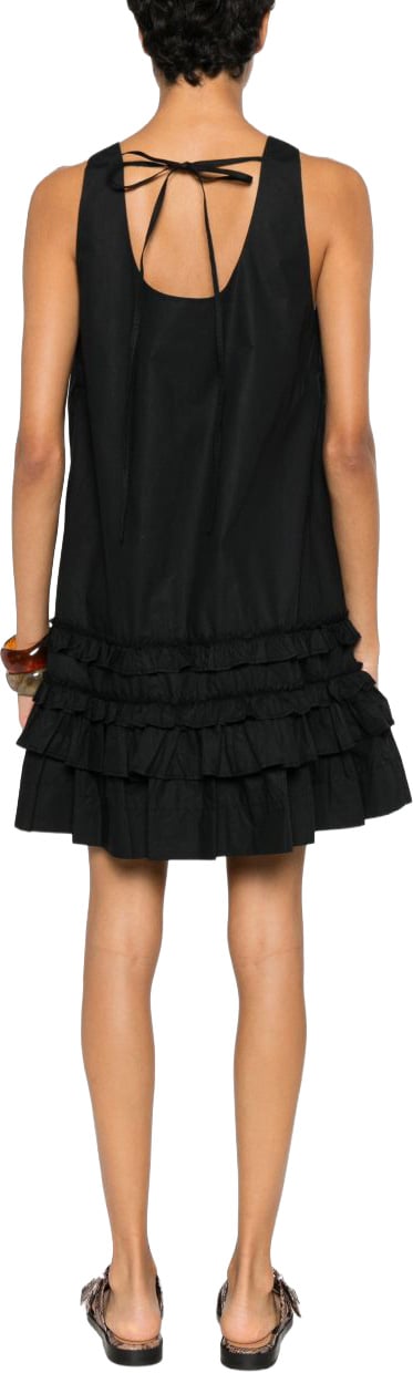 Ganni Dresses Black Zwart