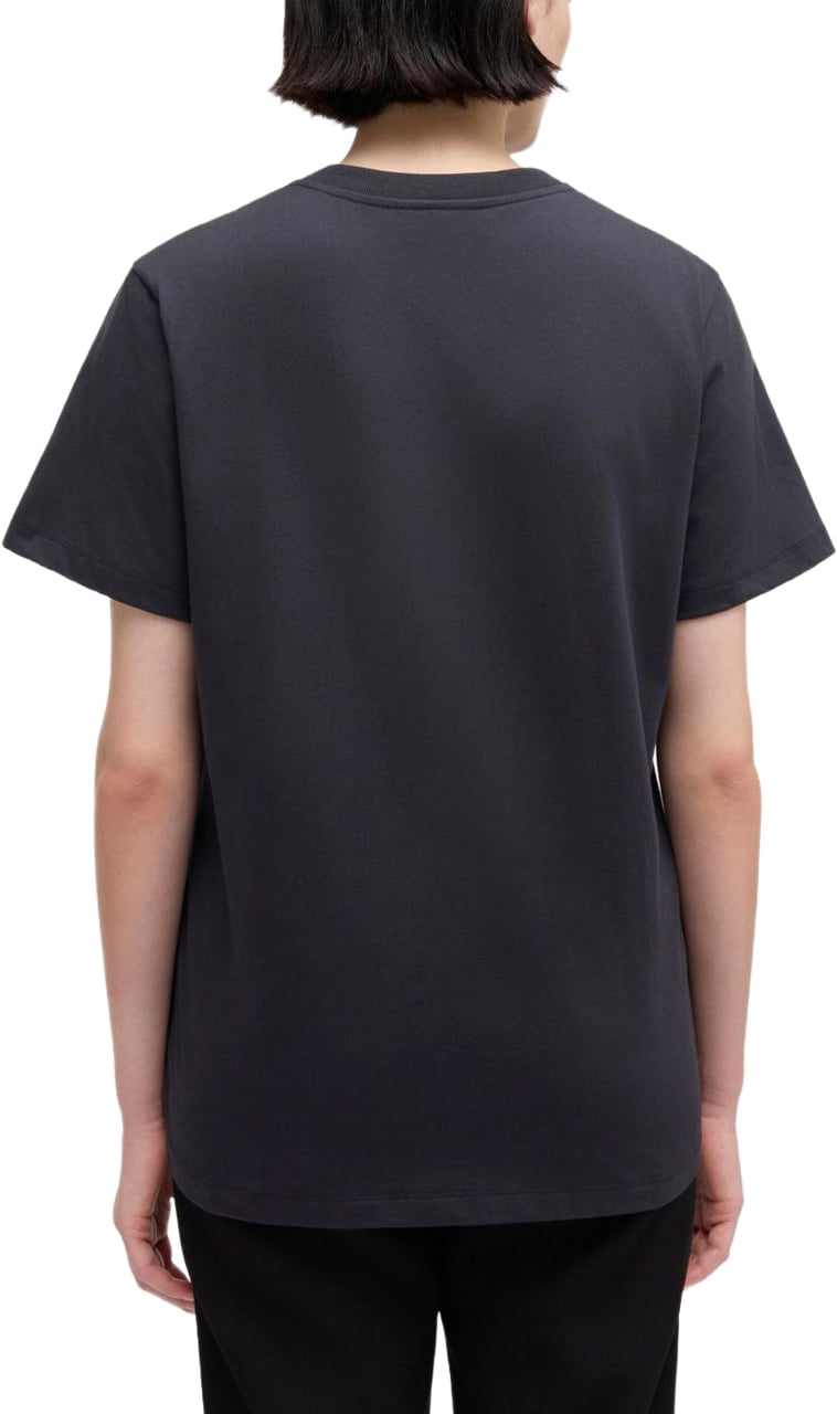 Ganni T-Shirts And Polos Black Donkergrijs