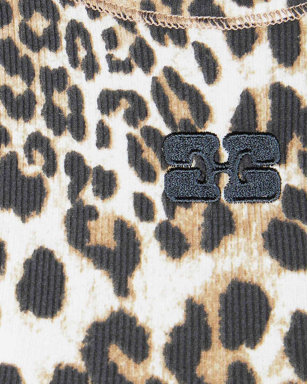 Ganni Top Brown Bruin