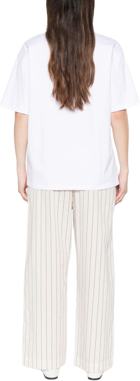 Ganni T-Shirts And Polos White Wit
