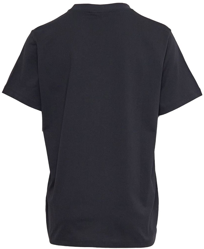 Ganni T-Shirts And Polos Grey Donkergrijs