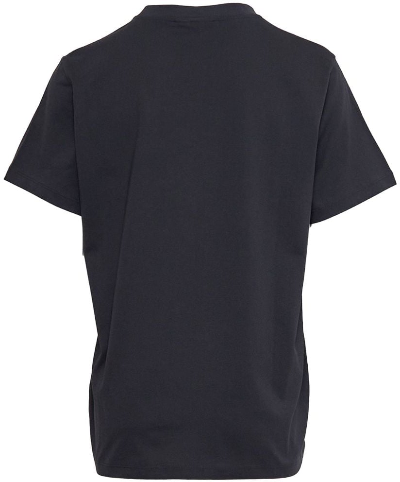 Ganni T-Shirts And Polos Grey Donkergrijs