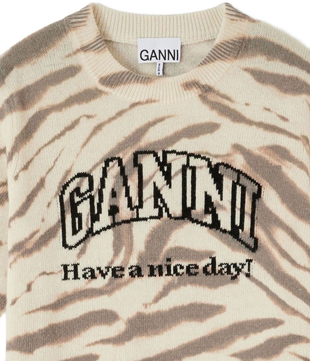 Ganni T-Shirts And Polos White Wit