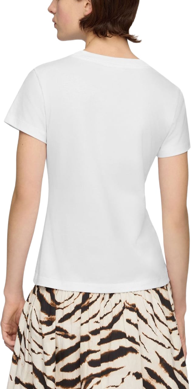 Ganni T-Shirts And Polos White Wit