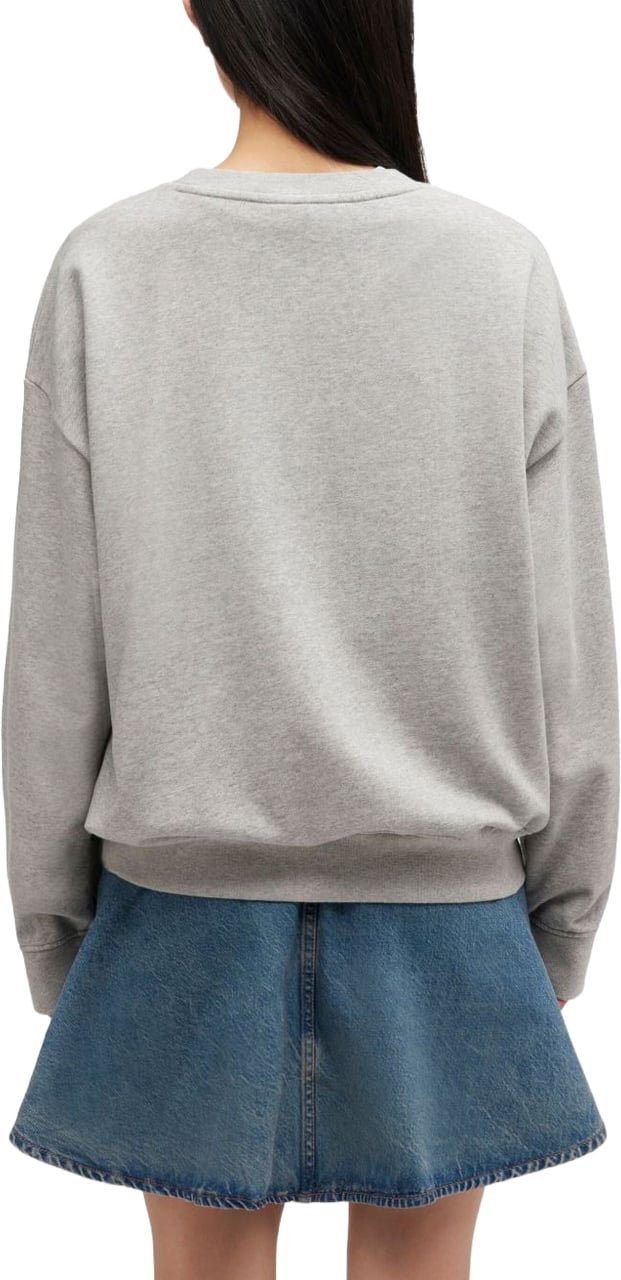 Ganni Sweaters Grey Lichtgrijs
