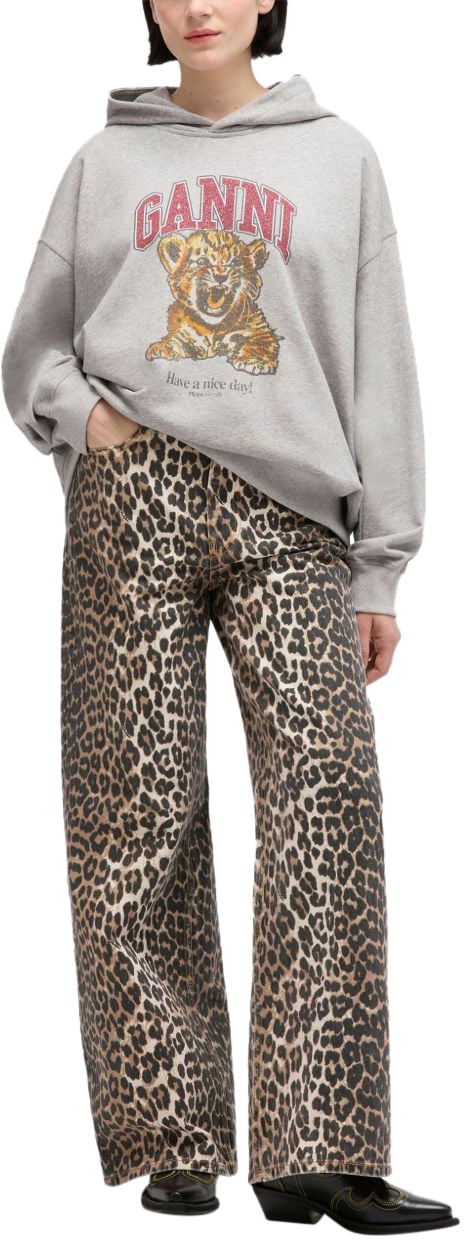 Ganni Sweaters Grey Grijs