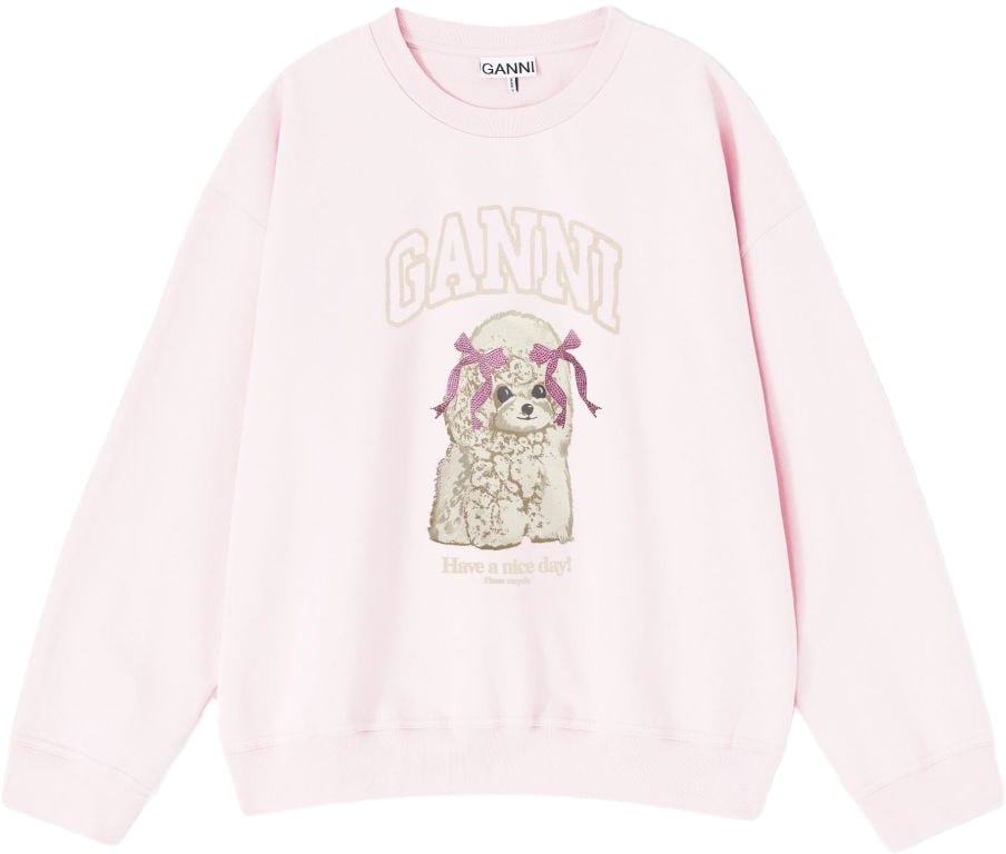 Ganni Sweaters Pink Roze