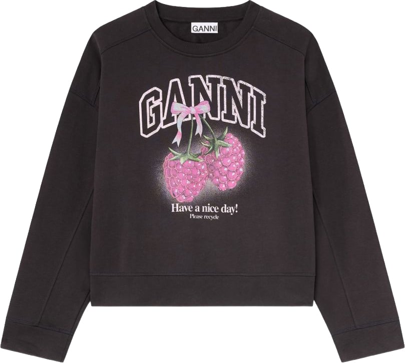 Ganni Sweaters Black Zwart