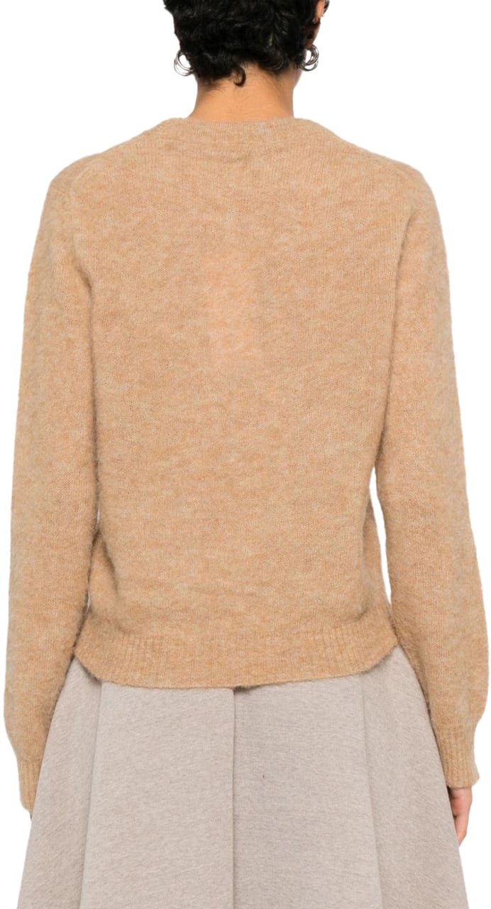 Ganni Sweaters Camel Beige