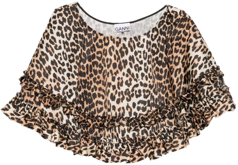 Ganni Skirts Brown Bruin