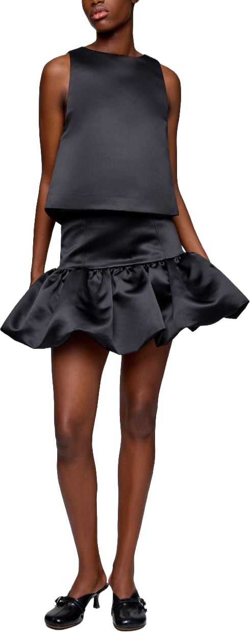 Ganni Skirts Nero Zwart