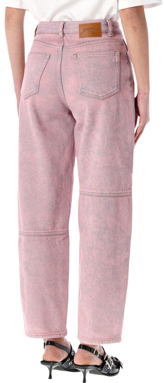 Ganni Suiting Mini Dress Cameo Pink Roze