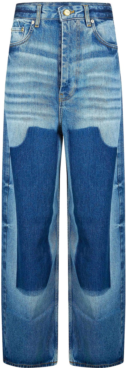 Ganni Jeans Tint Wash Blauw