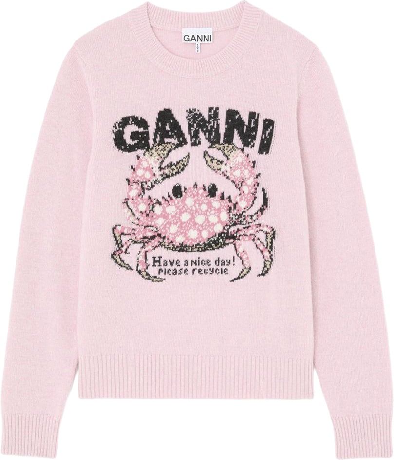 Ganni Sweaters Rosa Roze