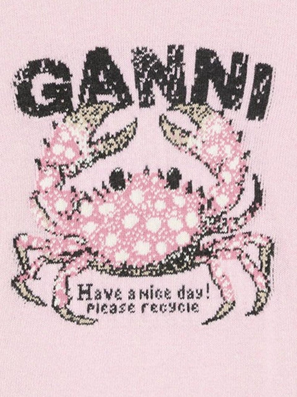 Ganni Sweaters Chalk Pink Roze