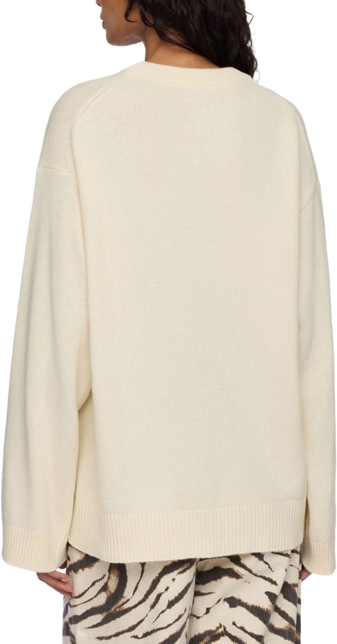 Ganni Sweaters White Wit