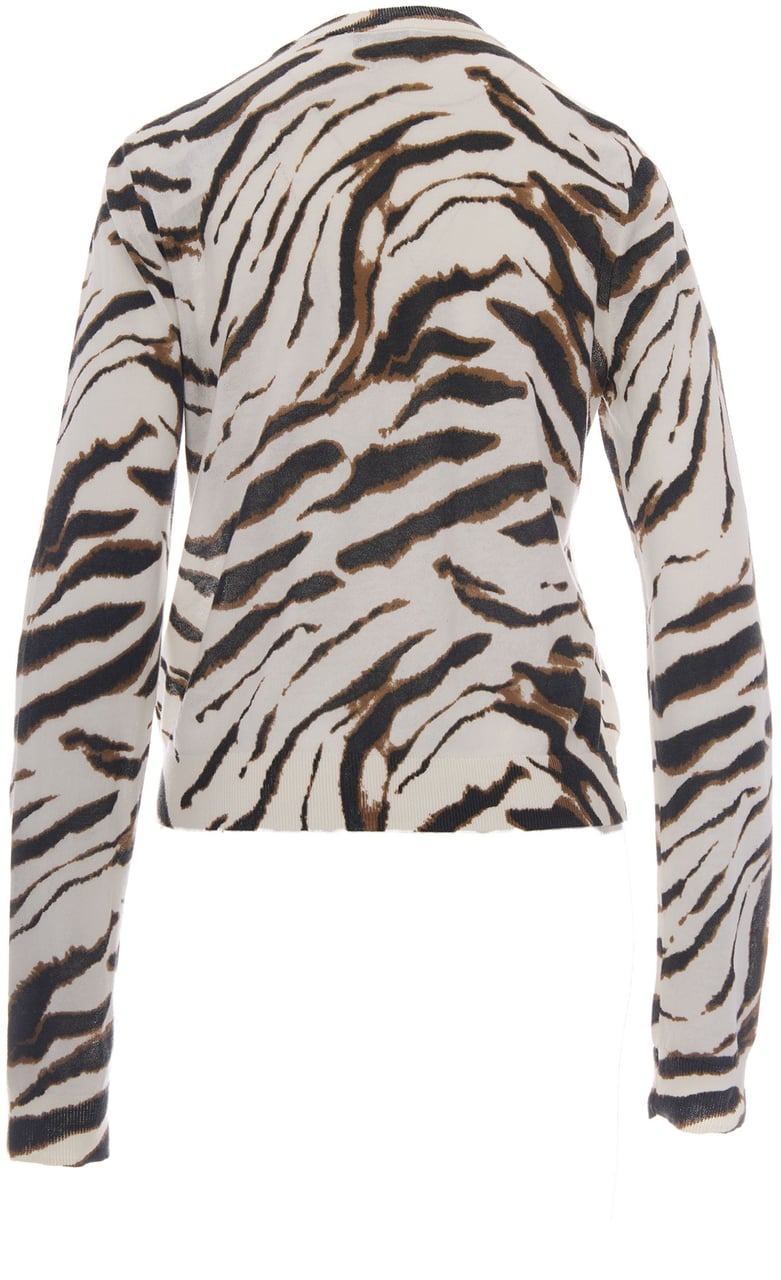 Ganni Sweaters Egret Wit