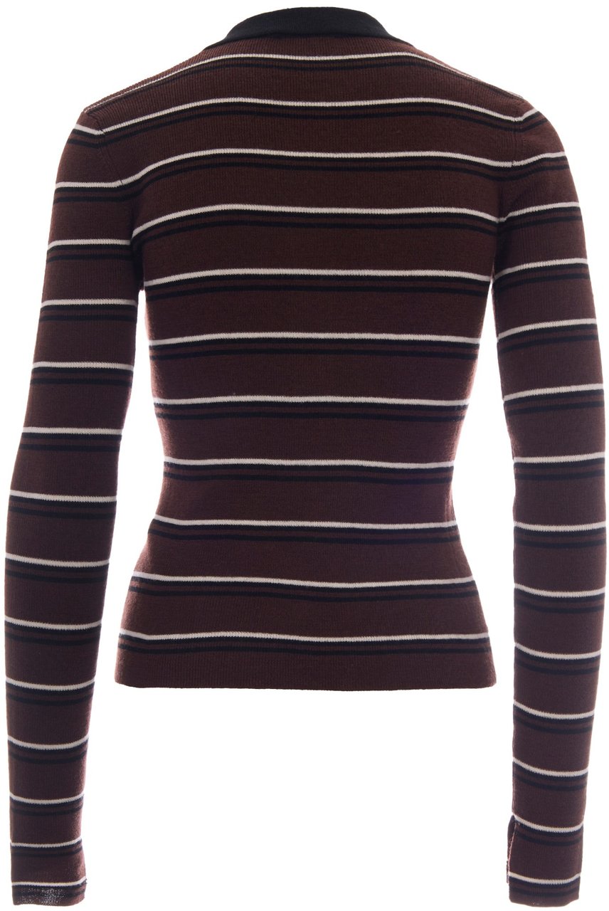Ganni Sweaters Multicolour Bruin