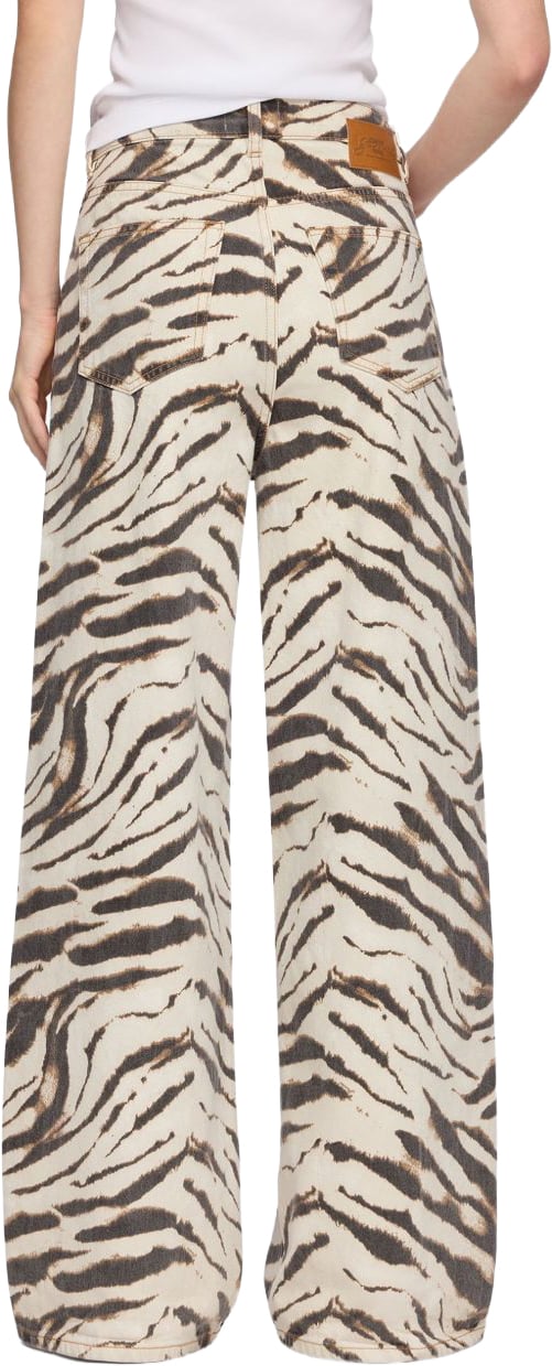 Ganni Jeans Beige Beige